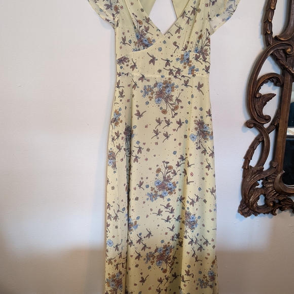 Modcloth Spring Dragonfly Maxi Dress - Picture 4 of 9